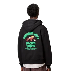 Carhartt WIP Hooded Pronto Sweat Jacket Black