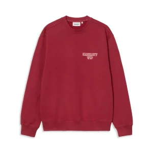Carhartt WIP Alumni Sweat Scarlet
