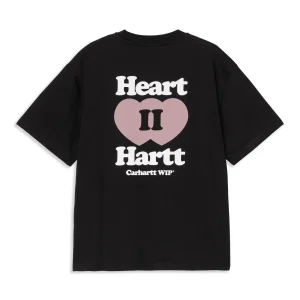 Carhartt WIP W S/S Heart II Hartt T-Shirt Black