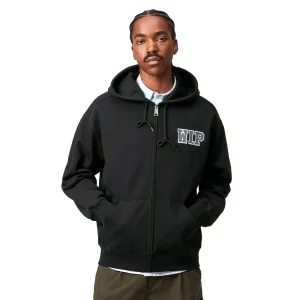 Carhartt WIP Hooded Mini Wip Sweat Jacket Black stone washed