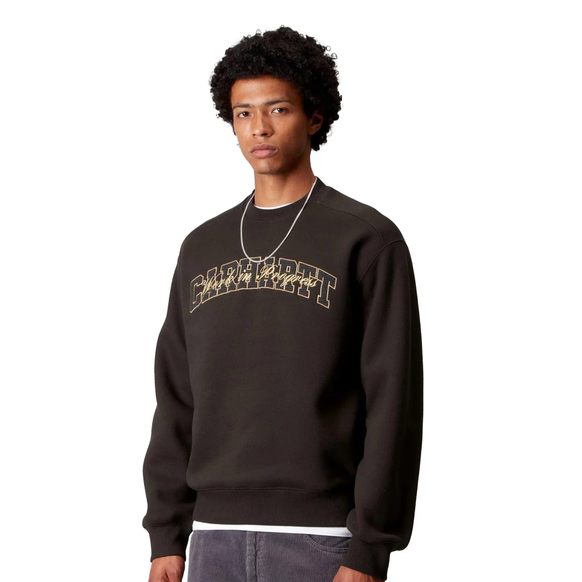 Carhartt WIP Big School Sweat Tobacco