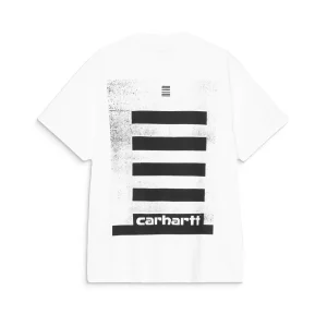 Carhartt WIP S/S Archive Lines T-Shirt White