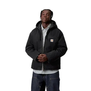 Carhartt WIP Cleveland Jacket Black stone washed