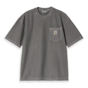 Carhartt WIP S/S Loose Pocket T-Shirt Shady Black garment