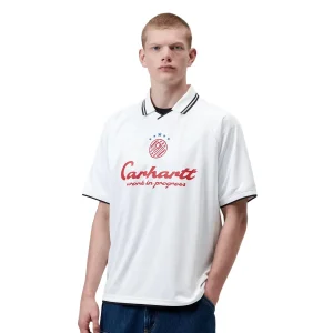 Carhartt WIP S/S Terrace Football T-Shirt White