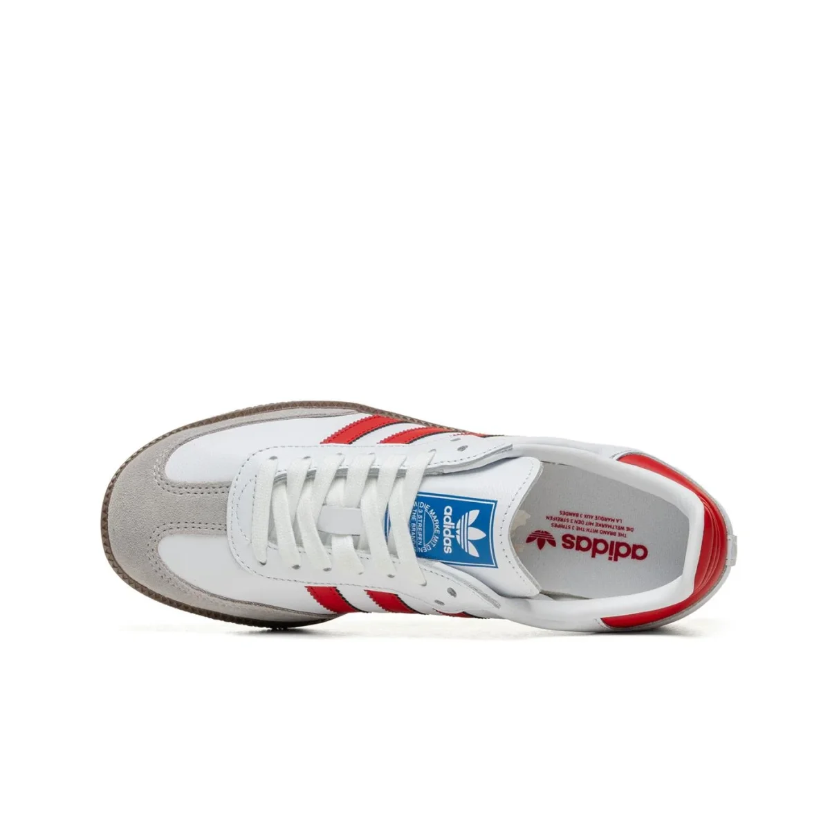 Adidas Originals Samba OG Cloud White/Better Scarlet/Supplie - Image 6