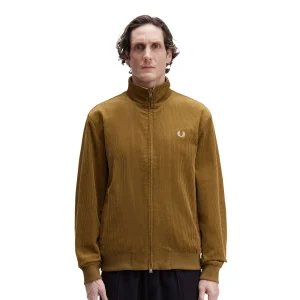 Fred Perry Cord Brentham Jacket Shaded Stone