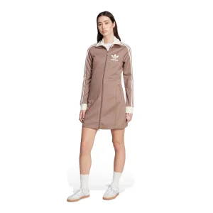 Adidas Originals 3S Track Dress Trace Brown