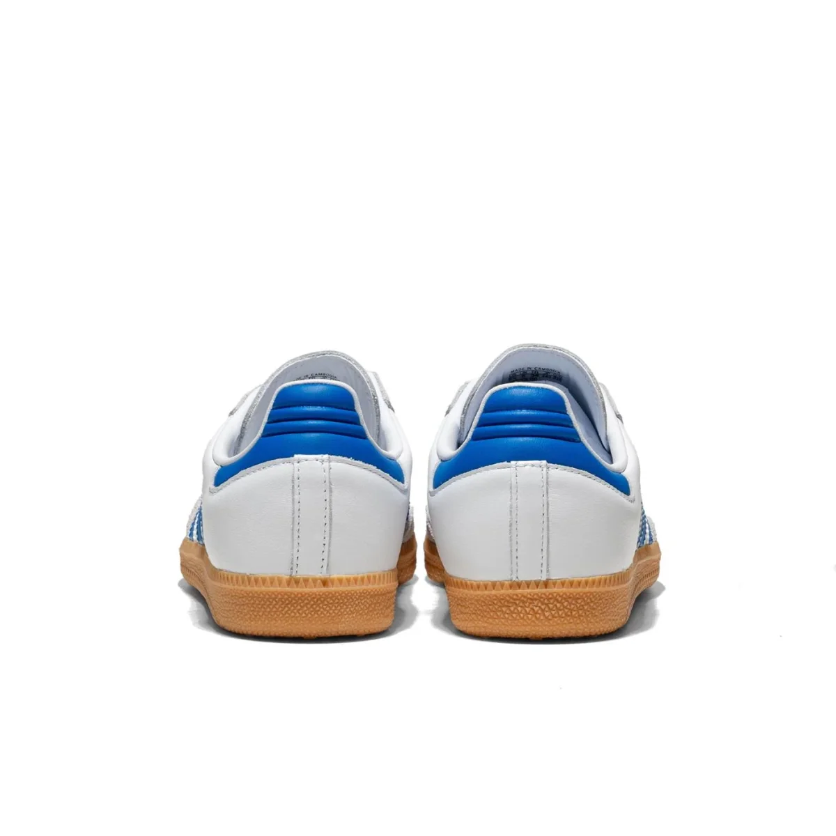 Adidas Originals Samba OG J Ftwr White/Blue/Gum - Image 5