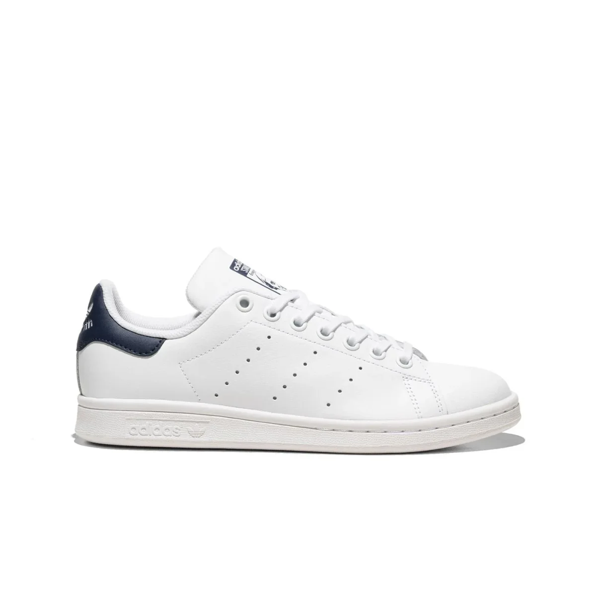 Adidas Originals Stan Smith J Ftwr White/Ftwr White/Blue - Image 2