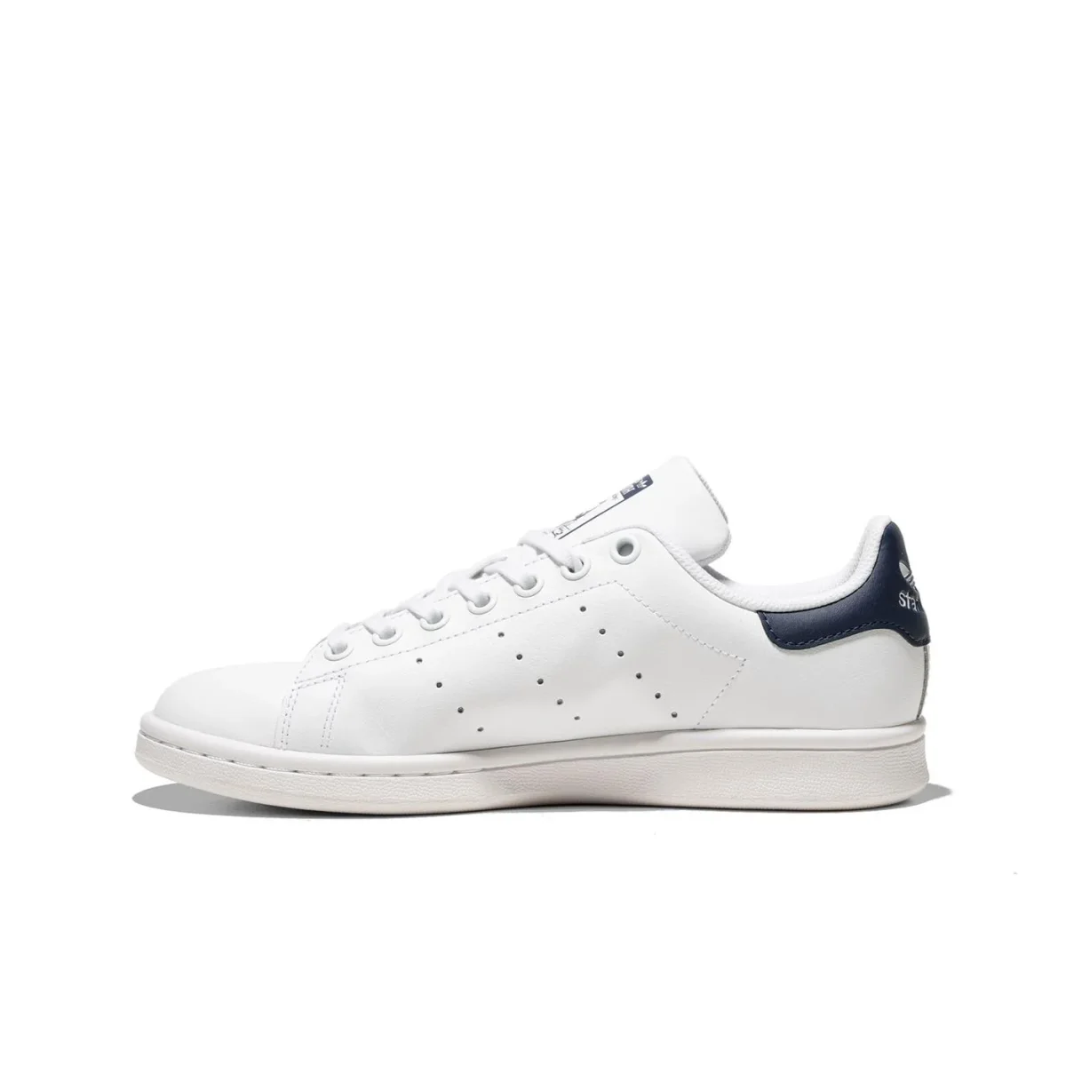 Adidas Originals Stan Smith J Ftwr White/Ftwr White/Blue - Image 4