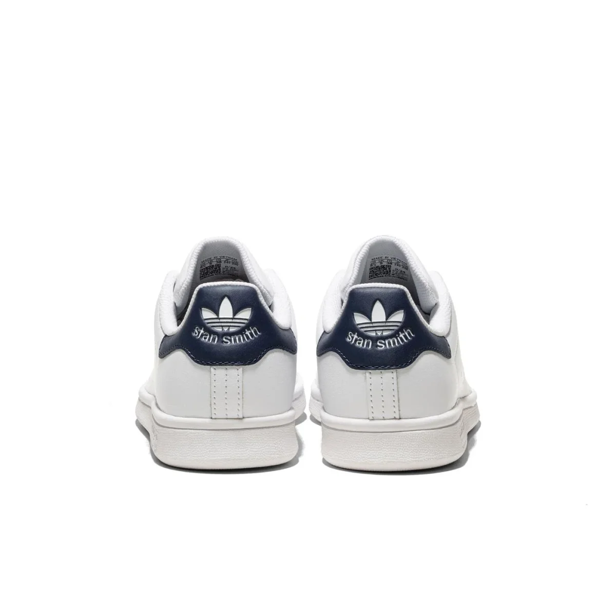 Adidas Originals Stan Smith J Ftwr White/Ftwr White/Blue - Image 5