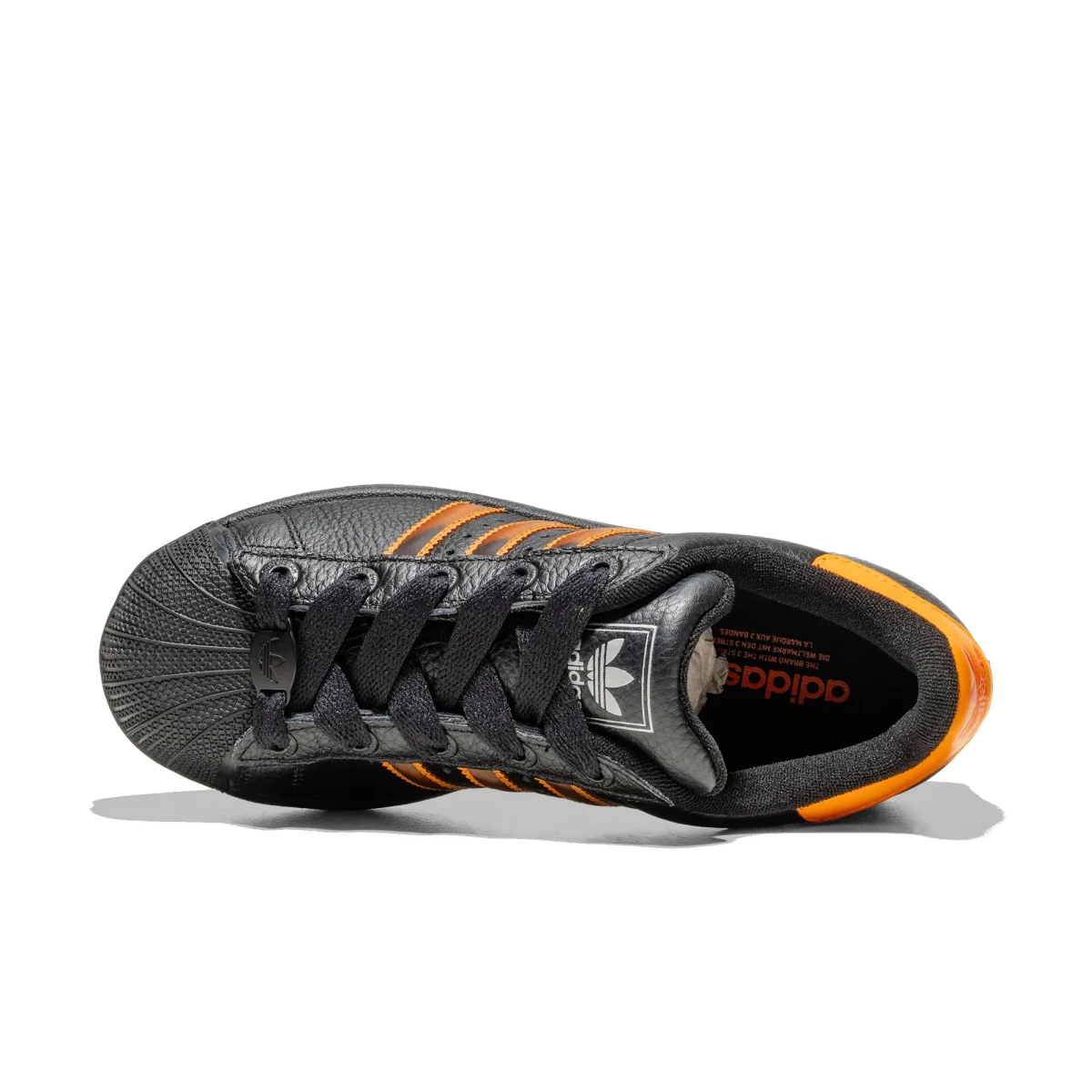 Adidas Originals Superstar II W Core Black/Crew Orange - Image 7