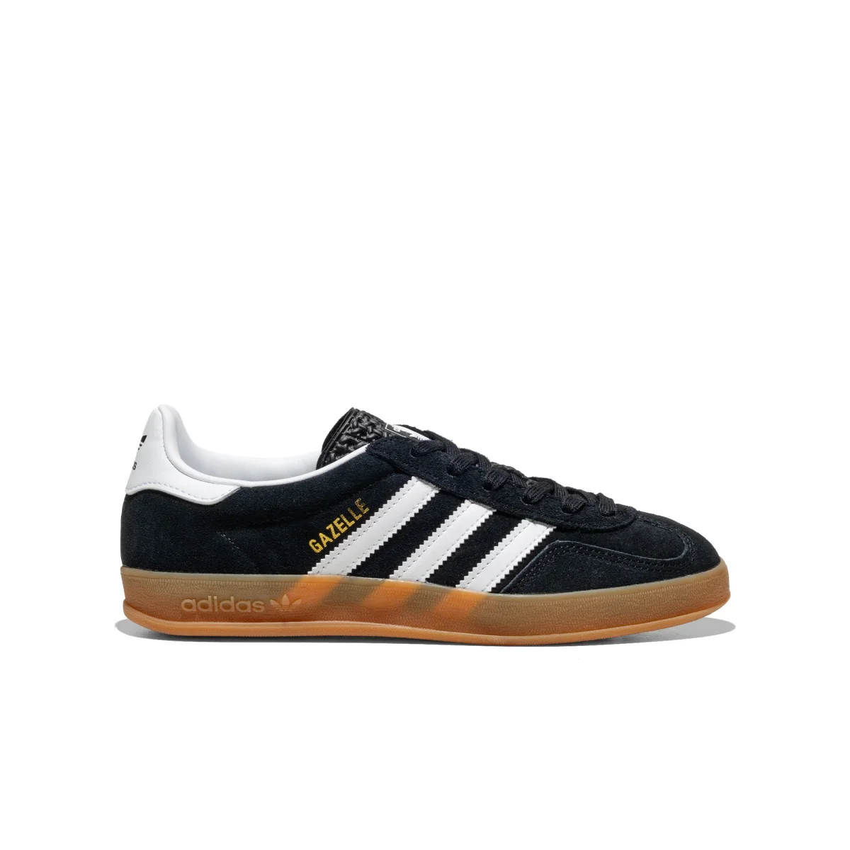 Adidas Originals Gazelle Indoor J Core Black/Ftwr White/Gum - Image 2