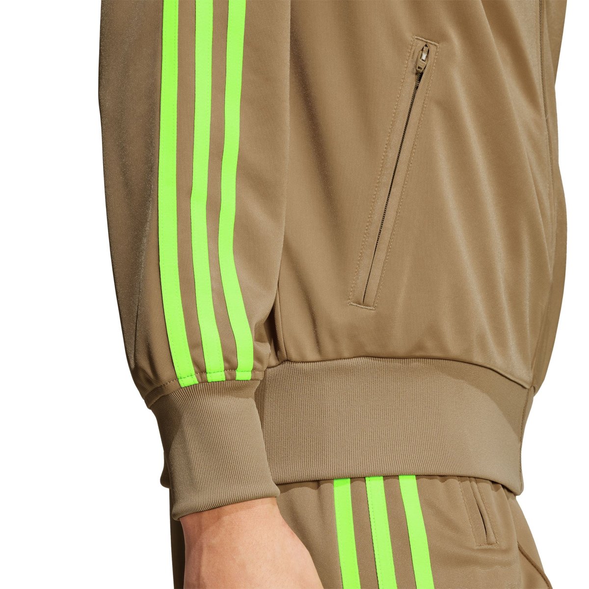 Adidas Originals Firebird TT Cardboard/Signal Green - Image 5