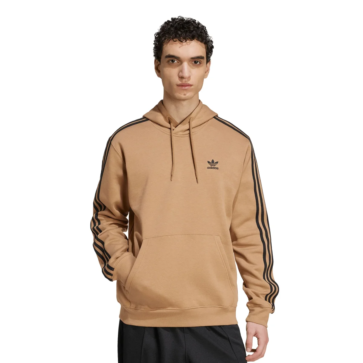 Adidas Originals 3-Stripes Hoody Cardboard/Black
