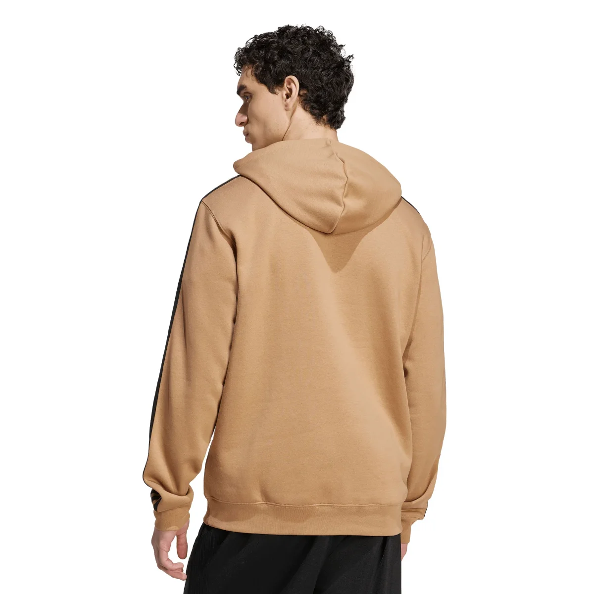 Adidas Originals 3-Stripes Hoody Cardboard/Black - Image 3