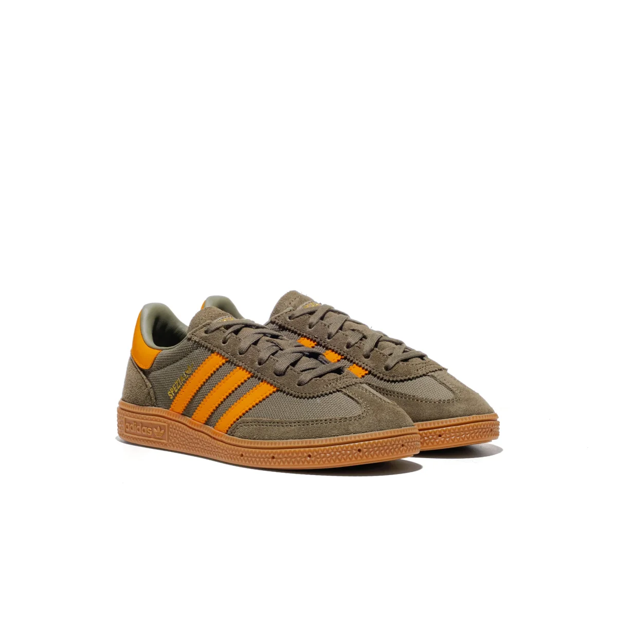 Adidas Originals Handball Spezial C Olive Strata/Tangerine - Image 4