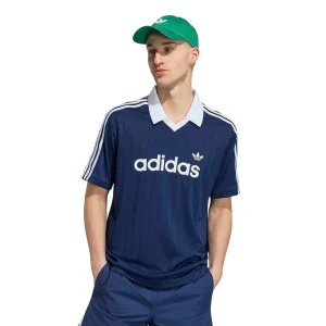 Adidas Originals Pinstripe Jersey Night Indigo/White