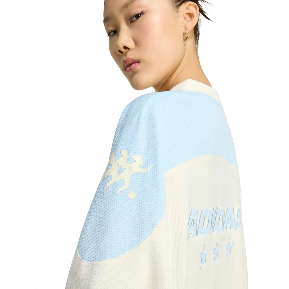 Adidas Originals Wms Jersey Dress Ice Blue - Image 5