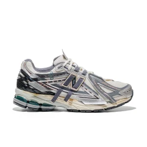 New Balance 1906 Silver Metallic/Castlerock/Gold Metallic