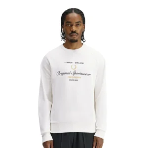 Fred Perry Original Sportswear Sweatshirt Snow White