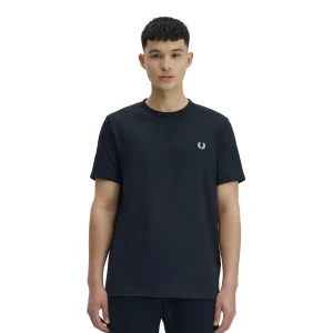 Fred Perry Ringer T-Shirt Navy