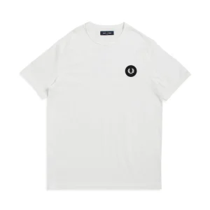 Fred Perry Laurel Wreath Patch T-Shirt Snow White