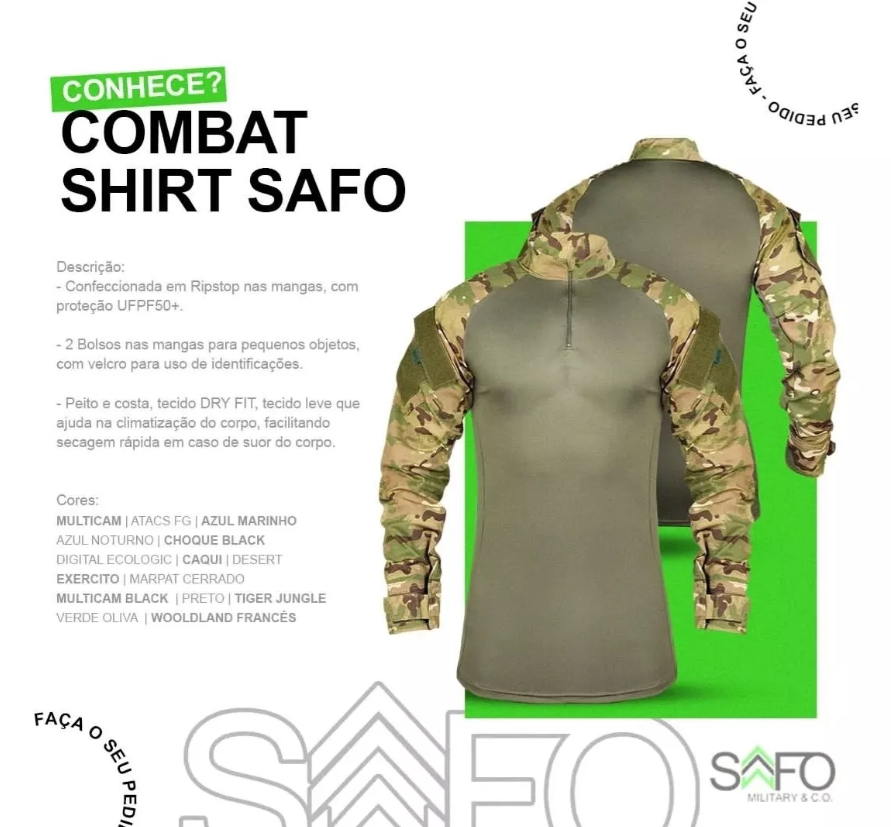 CAMISA COMBAT SAFO MILITAR - Image 4