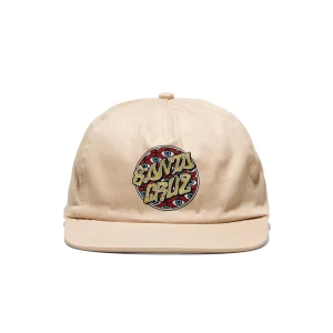 Santa Cruz Salba Eyes Dot Snapback Vanilla