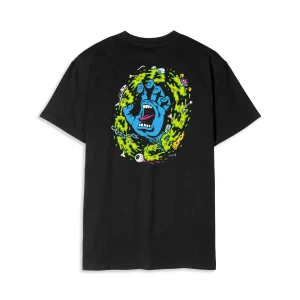 Santa Cruz Slime Scream Tee Black