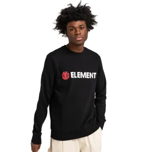 Element Blazin Crew Sweat Flint Black